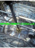 Медогонка НТЦ Чарунка 2-х рамочная нержавеющая неповоротная Кочівниця