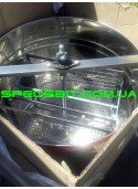 Медогонка НТЦ Чарунка 2-х рамочная нержавеющая Высокая рамка 435x470
