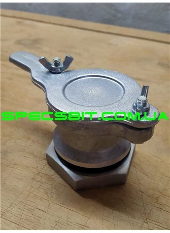 Кран на медогонку алюминиевый 48мм