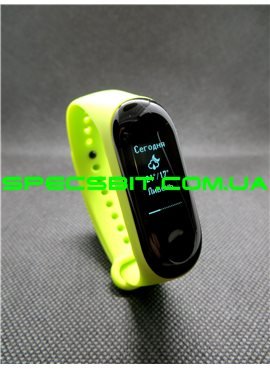 Фитнес-браслет Xiaomi Mi Band 3 Зеленый РУССКИЙ ЯЗЫК
