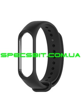 Ремешок для Xiaomi Mi Band 3 Black (Черный)