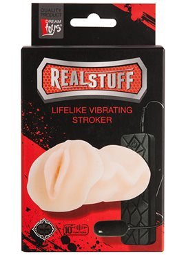 Вагина мастурбатор REALSTUFF VIBRATING MASTURBATOR PUSSY DT21210 Dream Toys