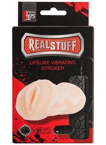 Вагина мастурбатор REALSTUFF VIBRATING MASTURBATOR PUSSY DT21210 Dream Toys