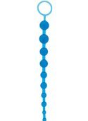 Анальная цепочка Oriental Jelly Butt Beads 10.5, BLUE T110500 NMC