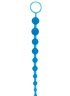 Анальная цепочка Oriental Jelly Butt Beads 10.5, BLUE T110500 NMC