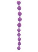 Анальная цепочка Jumbo Jelly Thai Beads Carded, LAVENDER T110505 NMC