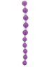 Анальная цепочка Jumbo Jelly Thai Beads Carded, LAVENDER T110505 NMC