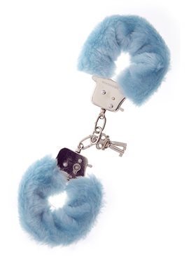 Наручники Metal Handcuff with Plush, BLUE T160027 Dream Toys