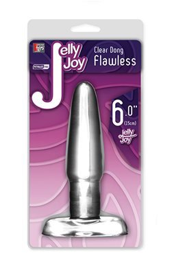 Плаг Flawless : Clear Stone 6"  T310068 Tonga