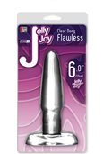 Плаг Flawless : Clear Stone 6"  T310068 Tonga