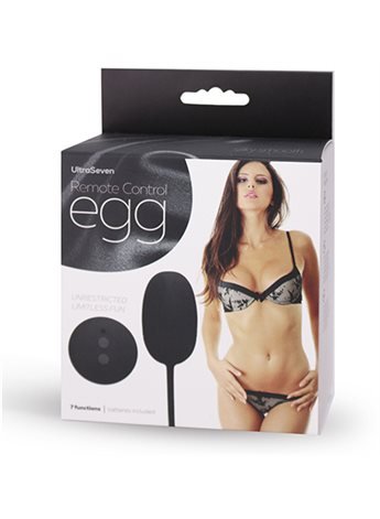 Виброяйцо REMOTE CONTROL EGG BLACK DT51055 Seven Creations