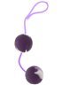 Вагинальные шарики Marbelized DUO BALLS, PURPLE DT50503 Seven Creations