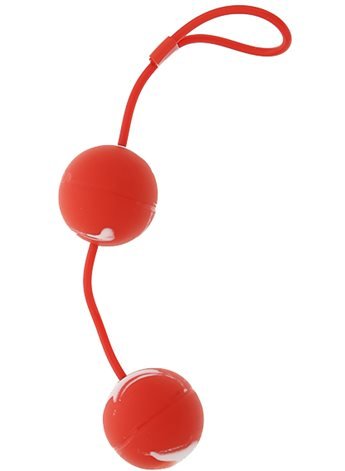 Вагинальные шарики Marbelized DUO BALLS,RED DT50505 Seven Creations