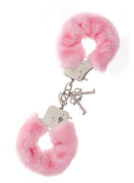 Наручники Metal Handcuff with Plush, PINK T160033 Dream Toys