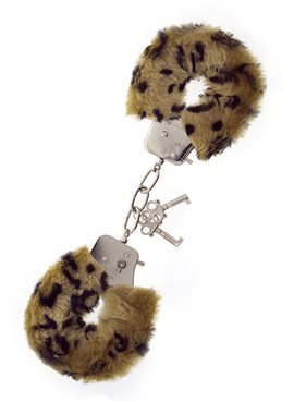 Наручники, Metal Handcuff with Plush, LEOPARD T160034 Dream Toys