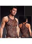 Майка Pro-Mesh Racerback Tank Leopard S/M BLM018LEOSM Blue Line