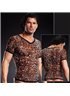 Футболка Pro-Mesh V-Neck Tee Leopard L/XL BLM020LEOLXL Blue Line