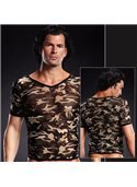 Футболка Pro-Mesh V-Neck Tee Camouflage L/XL BLM020GRCALXL Blue Line
