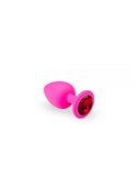 Анальная пробка, Pink Silicone Ruby, S 280741 sLash