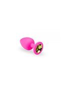 Анальная пробка, Pink Silicone Chrysolite, S 280747 sLash