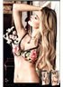 Бюстгалтер Black Underwire Bra Flower Pattern, 32C B1108-BLACK-32C BACI