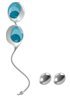 Вагинальные шарики OVO L1 Loveballs, LIGHT BLUE OVOL1BLU OVO