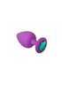 Анальная пробка, Purple Silicone Emerald, S 280578 sLash