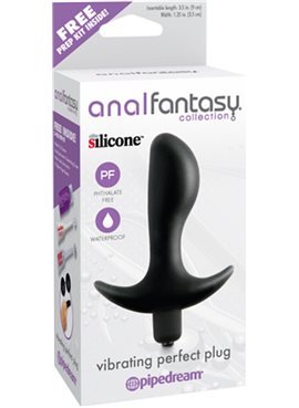 Анальная пробка  ANAL FANTASY VIBRATING PERFECT PLUG DT44467 Pipedream