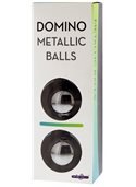 Шарики вагинальные DOMINO METALLIC BALLS, CHROME BLACK DT50903 Seven Creations
