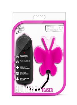 Вибромассажер-бабочка LUXE BUTTERFLY TEASER FUCHSIA T330441 Blush