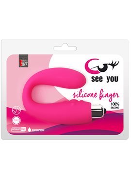 Вибратор SEE YOU 7-SPEED SILICONE FINGER DT21178 Dream Toys