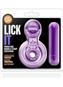 PLAY WITH ME LICK IT DOUBLE COCKRING T330955 Blush