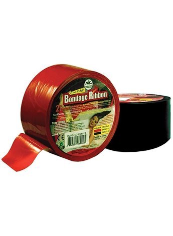 Лента для бондажа BONDAGE RIBBON 5CM/18MTR, BLACK T160245 NMC