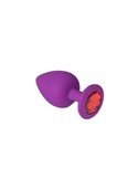 Анальная пробка, Purple Silicone Ruby, S 280576 sLash