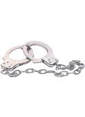 Наручники CHROME HANDCUFFS METAL HANDCUFFS W. KEY T160219 NMC