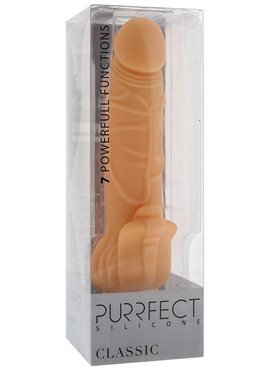 Вибромассажер PURRFECT SILICONE CLASSIC 7INCH, FLESH DT20777 Dream Toys