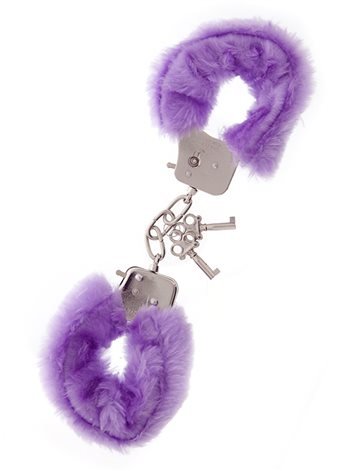 Наручники Metal Handcuff with Plush, LAVENDER T160035 Dream Toys