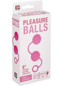 Шарики вагинальные NEON PLEASURE BALLS, PINK DT20574 Dream Toys