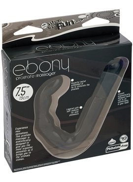 Вибромассажер анальный EBONY T111518 NMC
