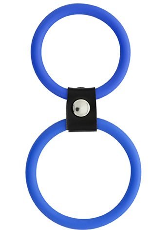 Кольцо двойное MENZSTUFF DUAL RINGS, BLUE DT20026 Dream Toys