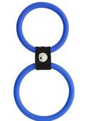 Кольцо двойное MENZSTUFF DUAL RINGS, BLUE DT20026 Dream Toys