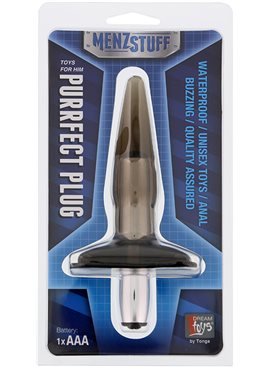 Анальная пробка MENZSTUFF PURRFECT PLUG, SMOKE DT20038 Dream Toys