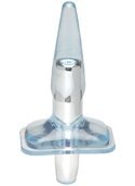 Плаг с вибрацией MENZSTUFF PURRFECT PLUG, CLEAR BLUE DT20039 Dream Toys