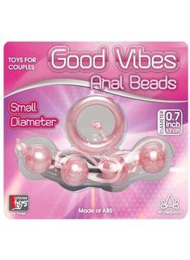 Анальная цепочка GOOD VIBES ANAL BEADS SMALL, PINK DT20046 Dream Toys