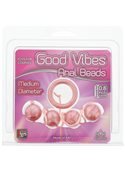 Анальная цепочка GOOD VIBES ANAL BEADS MEDIUM, PINK DT20047 Dream Toys