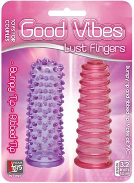 Насадки на палец GOOD VIBES LUST FINGERS DT20054 Dream Toys