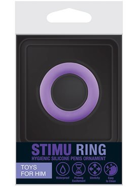 Эрекционное кольцо NEON STIMU RING, PURPLE 32MM DT20568 Dream Toys