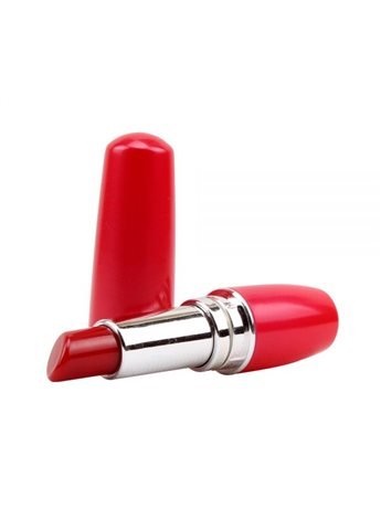 Мини вибромассажер Vagina Lipstick Massage, RED 291701 Chisa