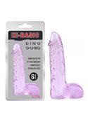 Фаллоимитатор Ding Dong 6", PURPLE 291430 Chisa
