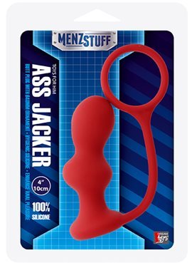 Анальная пробка MENZSTUFF ASS JACKER, RED DT20908 Dream Toys